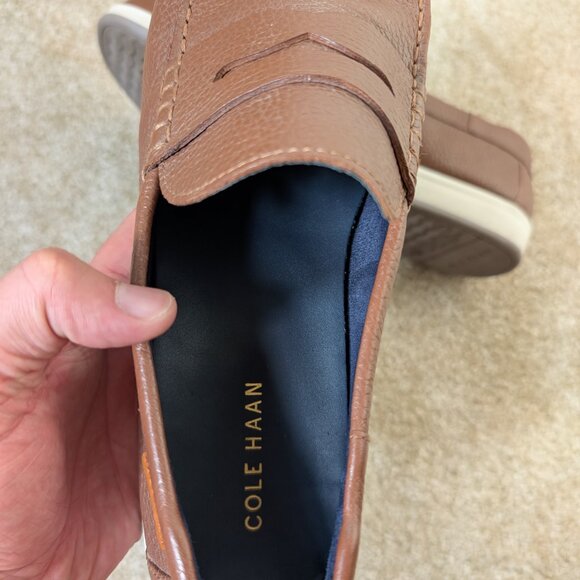 COLE HAAN Men's Leather Loafers Size 11 - Picture 3 of 4